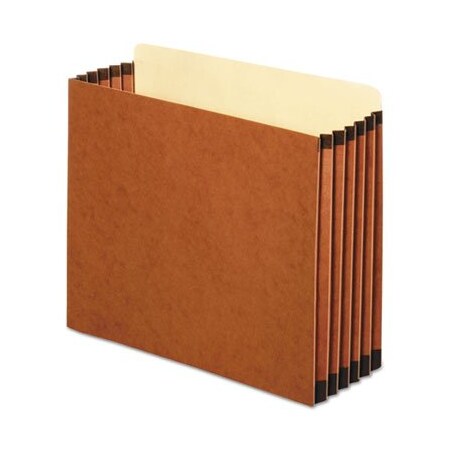 Tops Business Forms Pendaflex, FILE CABINET POCKETS, 5.25in EXPANSION, LETTER SIZE, REDROPE, 10PK FC1534P